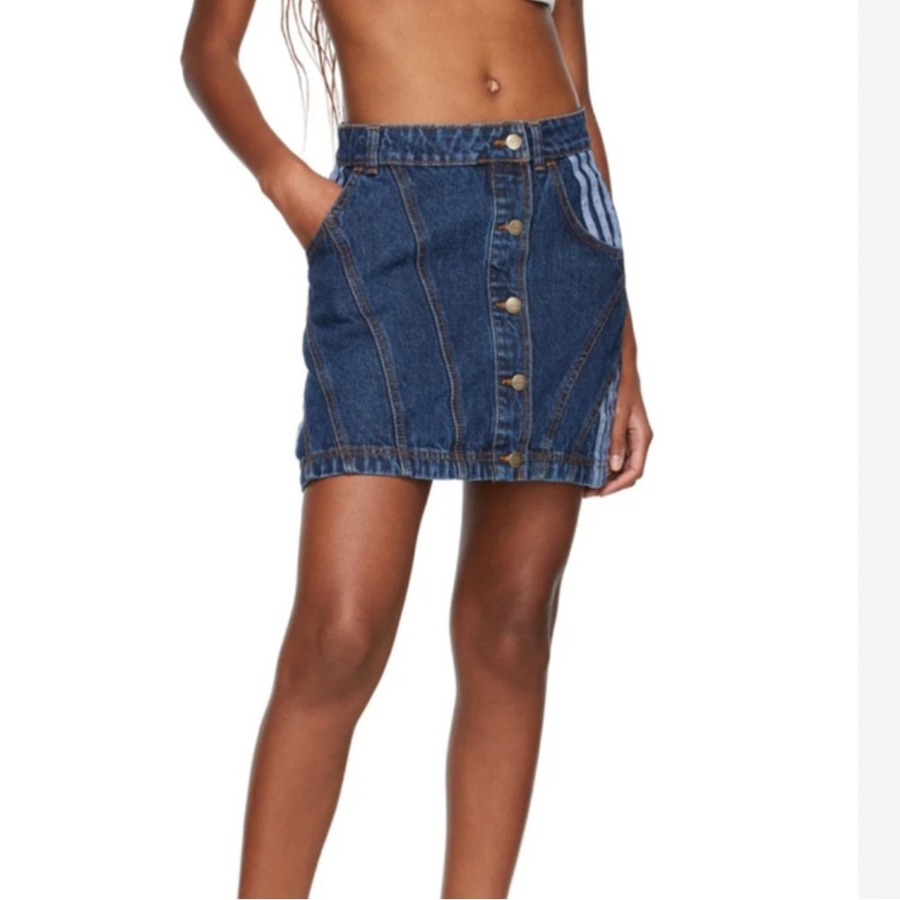 Ivy Park x Adidas Denim Skirt - Medium